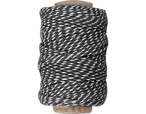 Creativ Company Baumwollkordel s/w 50 m, 1.1 mm