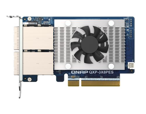 QNAP HBA Erweiterungskarte, PCIe Gen3 x8 Anschluss: 2 x SFF-8644 1x2