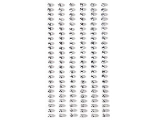 Artoz Artwork Sticker Kristall silber, 3mm, 1 Blatt