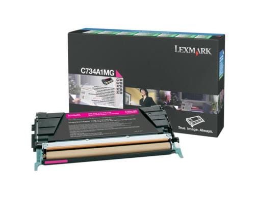 Rückgabe-Tonerkassette C734A1MG, magenta C73/X73, 6'000 Seiten