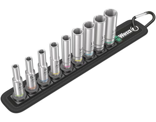 Wera Steckschlüsseleinsatz Belt A Deep 1 Set 9-teilig