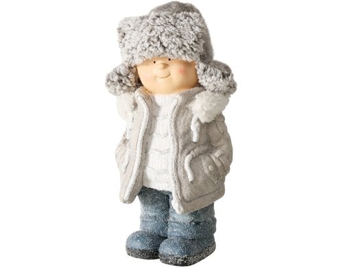 Boltze Dekofigur Enni 40cm Kunststoff, 18x17x40cm