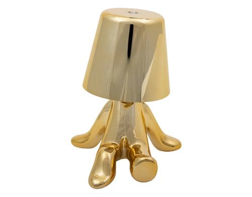 COCON Tischleuchte sitzend gold, dimmbar 3000-6000K-4500K