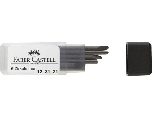 Faber-Castell Zirkelminendose 6er