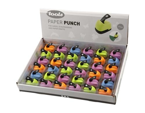 Creativ Company Motivlocher Display 36 Stück, 18 Designs