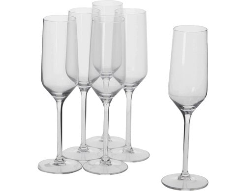 Alpina Champagnerglas, 6 Stück 22 cl, Glas
