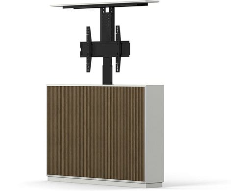 AV-TV Slim Möbel inkl. Liftsystem, BR/WT vormontiert, inkl.Rollen, Möbeltiefe 27cm