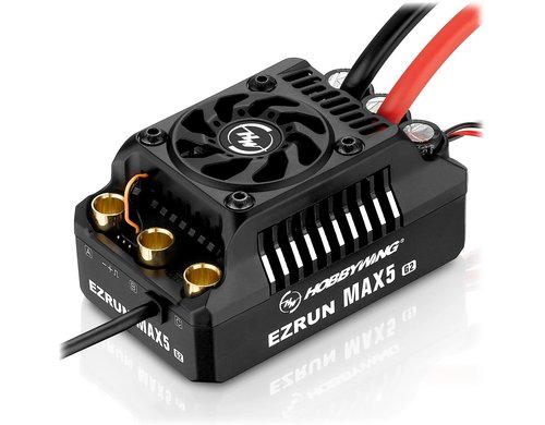 Hobbywing Ezrun MAX5 HV G2 Regler 250 Amp, 6-12s LiPo, BEC 8A