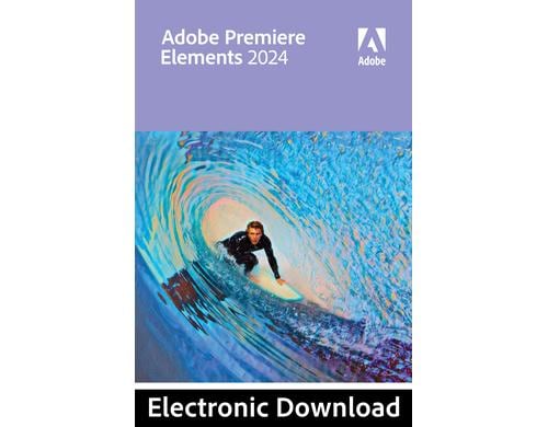 Adobe Premiere Elements 2024 TLP, Upgrade, WIN & MAC, französisch