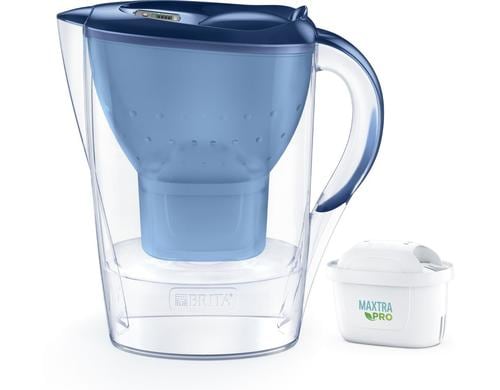 Brita Tischwasserfilter Marella blau Fassungsvermögen Wasserkrug: 2.4 Liter