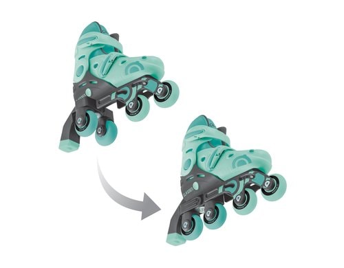 Globber Inline Skate 2 in 1 Mint Gr. 30-33