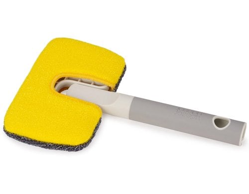 Joseph Joseph CleanTech Bodenschrubber 2-in-1, 3.5x17x18.5 light stone