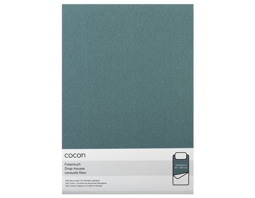 COCON, Fixleintuch 90-100 x 200 cm, Eukalyp 90/100x200 cm