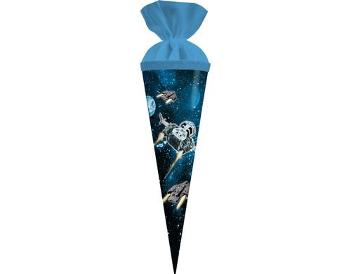 Goldbuch Schultüte 35 cm, Raumschiff Filzverschluss