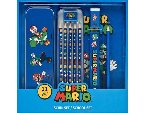 Undercover Schulset Super Mario 5-teilig