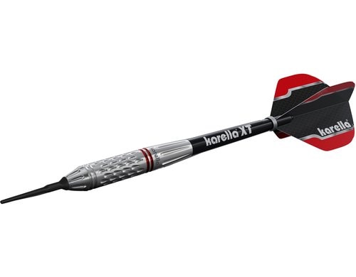 Karella Softdart Commander 21g 3 Stück, silber, 90% Tungsten