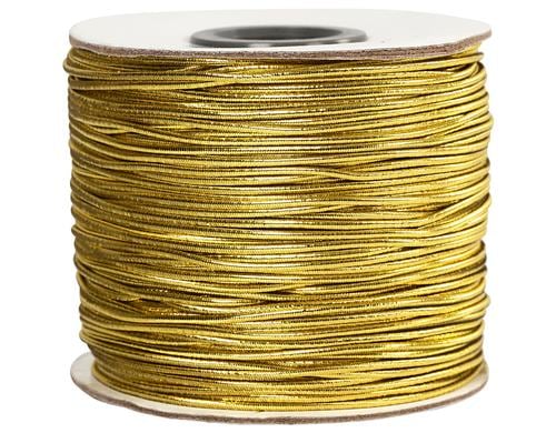 Creativ Company Elastikschnur Stärke: 1 mm, Gold, 100 m