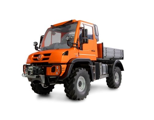 Amewi MB UNIMOG Geräteträger Orange 1:10, RTR