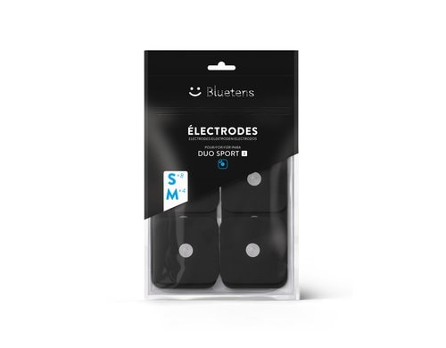 Bluetens Duo Sport 2 Ersatzelektroden 4 Elektroden M und 8 Elektroden S