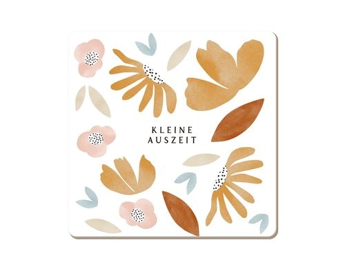 Grafik Werkstatt Korkuntersetzer Kleine Auszeit