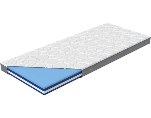 Eazzzy Topper Hybrid 80x200 cm Taschenfederkern mit 250 Federn/m²