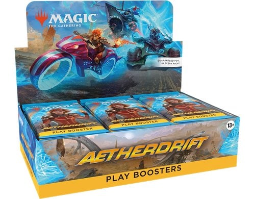 MTG Aetherdrift Play-Booster Display ENGLISCH