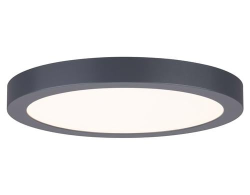 Paulmann Abia LED Aufbau Darkgrey 300mm LED 22W 2200lm 2700K, Nicht Dimmbar