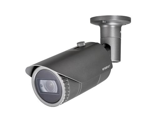 Hanwha Netzwerkkamera QNO-6082R1 Outdoor, Bullet, 2MP, IR, Grau