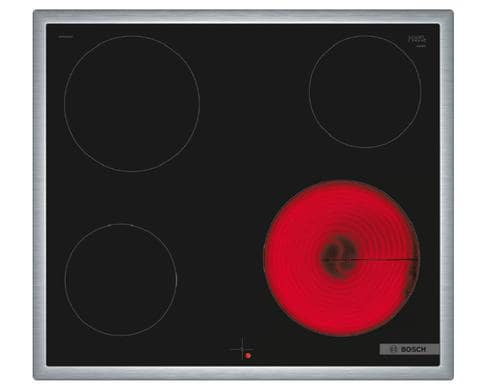 Bosch Glaskeramilkochfeld NKE645GA2C 400V, 6600W, Herdgesteuert