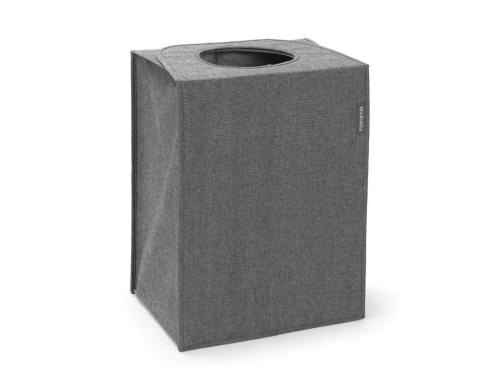 Brabantia Wäschebox rechteckig schwarz Inhalt 55 Liter