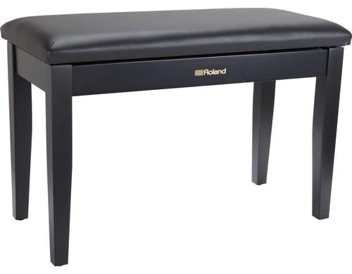 Roland RPB-D100BK Duet size, Satin black Vinyl Seat, Aufbewahrungsfach