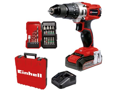 Einhell Schl.bohrschr. TE-CD 18/2 Li-i +22 Kit  Akku und Ladegerät