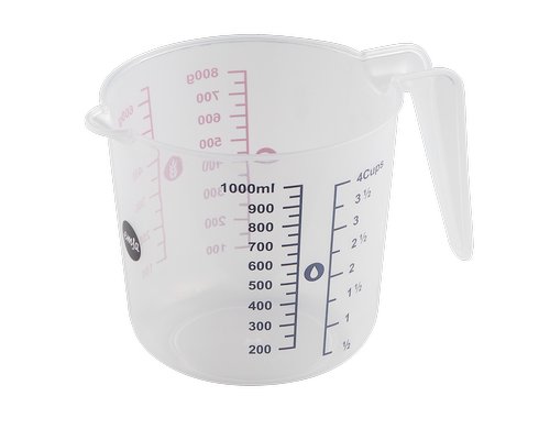 Emsa Messbecher PREP & BAKE Kunststoff, 1 Liter
