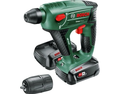 Akku-Bohrhammer UNEO Maxx 2x Akku PBA 18V 2Ah, Koffer