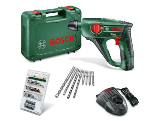 Bosch Akku-Bohrhammer UNEO Kit inkl. 1x 2.5Ah Akku und Ladegerät