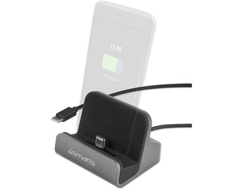 4smarts Ladestation VoltDock USB-C 60W, Grau