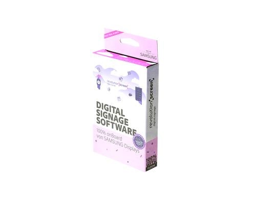 revolutionScreen Digital Signage Software 1 Jahr