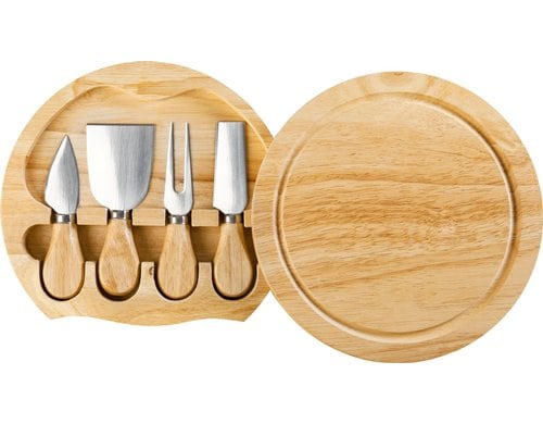 Ibili Käsebrett-Set Holz 21 cm Grösse 12cm