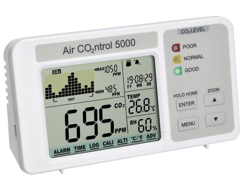 CO2 Datenlogger AIRCO2NTROL 5000 Micro-SD Karte, USB Kabel,Anleitung