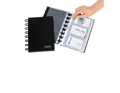 Adoc Sichtbuch Card-Ex A5, schwarz