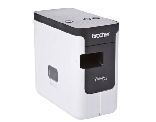 Brother P-touch PT-P700, USB,TZe/HSe-Bänder Beschrifungsgerät, Plug und Print-Funktion