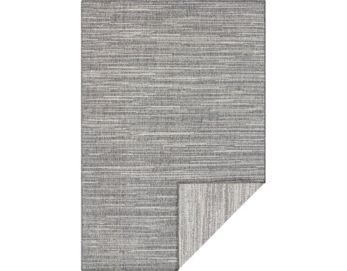 Elle Decoration In & Outd. Teppich Mèlange 100% Polypropylen, 160x230 cm, Silver