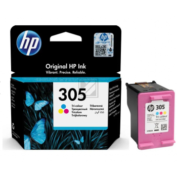 HP Tinte Nr. 305 - Dreifarbig CMY (3YM60AE) 4.5ml, Seitenkapazität ~ 100 Seiten