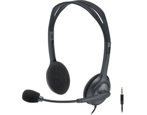 Logitech H111 Stereo Headset 3.5mm Klinker Stecker