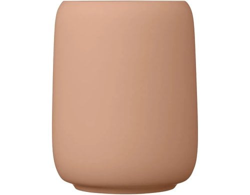 Blomus Zahnputzbecher Sono Material: Keramik, Amber Brown