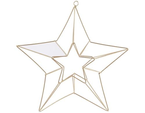 Creativ Company Anhänger Metall Stern 34 x 30 cm, für Floristik