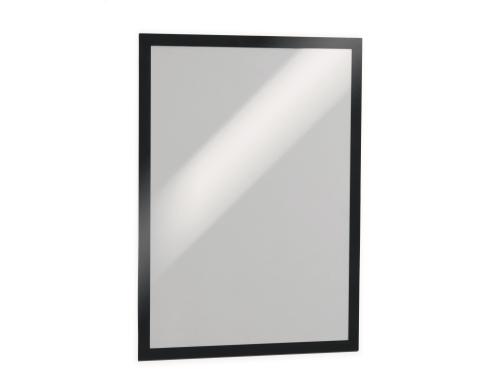 Durable Duraframe A3 schwarz, 2 Stück selbstklebende Informationsrahmen