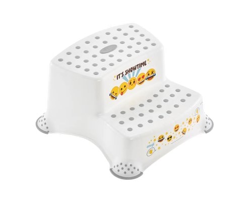 keeeper 2-Stufen Schemel mit Anti-Rutsch Emoji Showtime