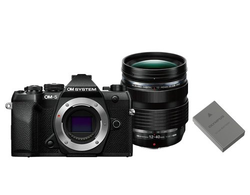 OM System OM-5 Mark II Black 12-40mm inkl. Akku