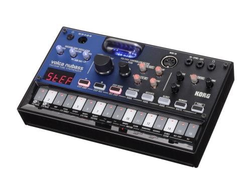 Korg volca nubass analog Vacuum Tube Synthesizer, Sequenzer